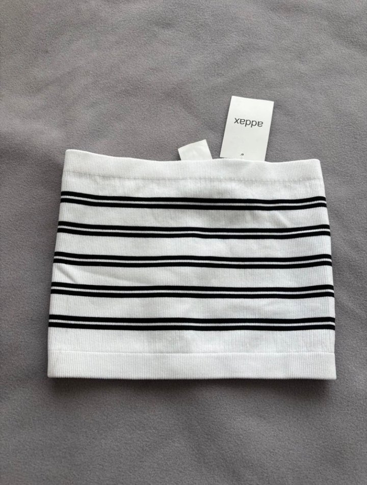 Addax Çizgili Straplez - Görsel 2