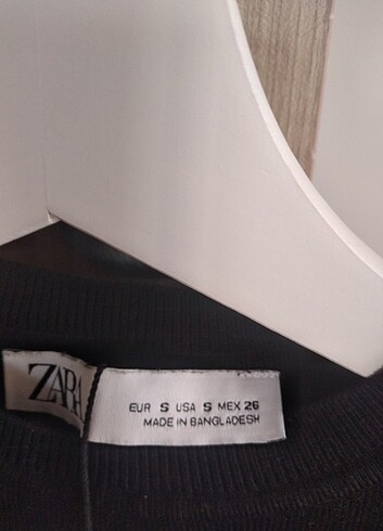 s Beden Orijinal Zara marka krop.