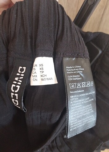 xs Beden H&M marka etek .