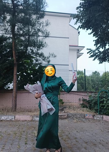 38 Beden tesettür abiye elbise