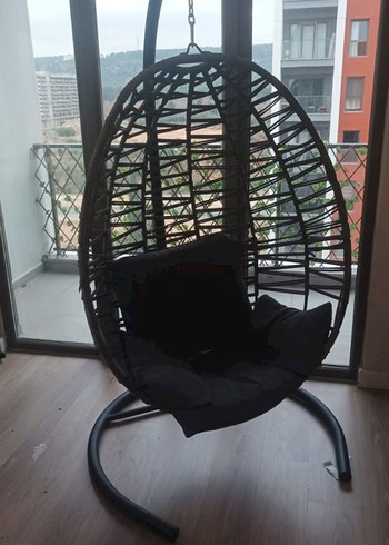 Gri Asılabilir Salıncak Koltuk - Görsel 6