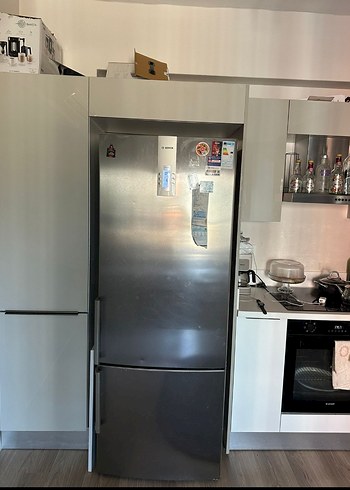 Gri Renkli Modern Buzdolabı - Görsel 3