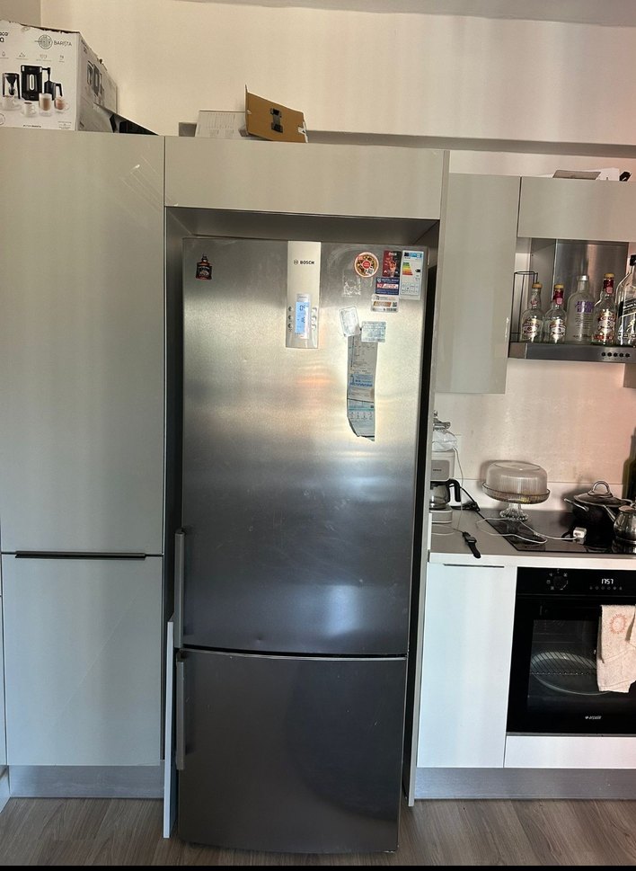 Gri Renkli Modern Buzdolabı - Görsel 3