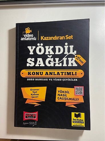 Yökdil Konu Anlatımlı Sağlık kitabı