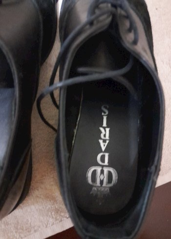 Siyah Bağcıklı Erkek Klasik Ayakkabı - Görsel 3