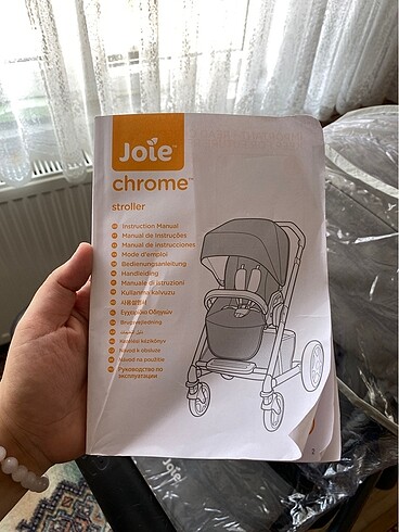 Joie JOİE CHROME ÇİFT YÖNLÜ BEBEK ARABASI