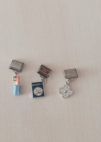 İtalyan charmlar 3'lü