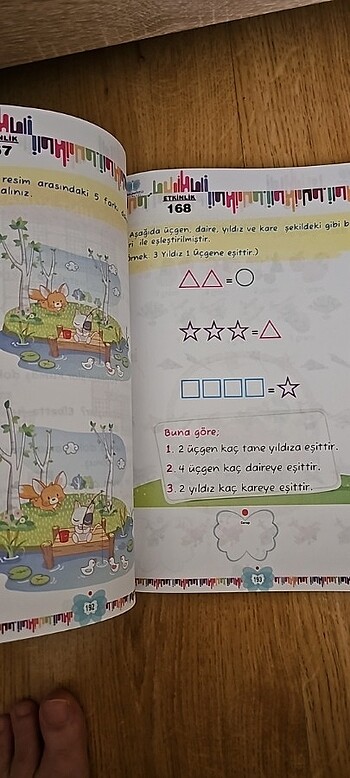 Beden Görsel algı, dikkat ve düşünme aktiviteleri