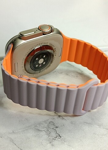 Apple watch manyetik silikon kordon 