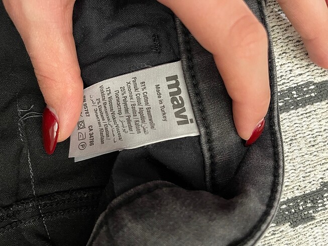 Mavi Jeans mavi kadın gri kot