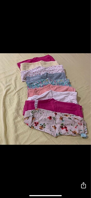 Carter?s 10 adet bebek alt pijama