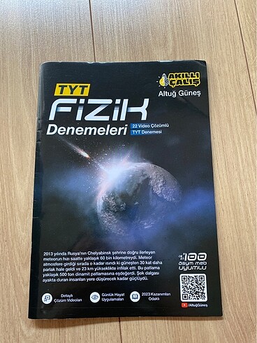 Altuğ Güneş Tyt fizik denemesi