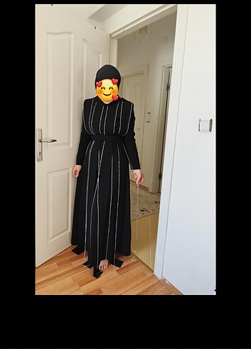 m Beden Senna design siyah elbise
