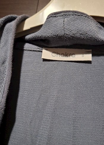 Gri Uzun Kadın kimono - Görsel 4