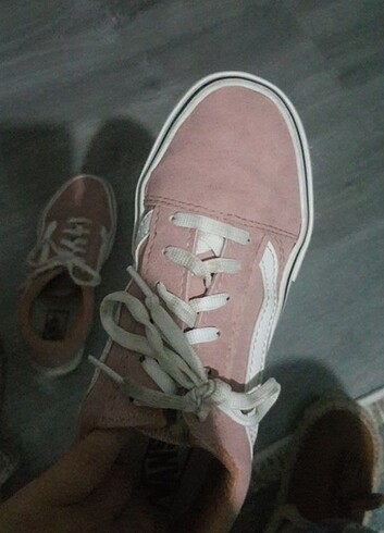 Pembe vans ayakkabısı 36 numara