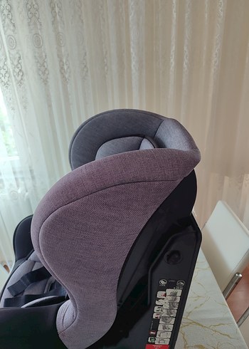 9- 18 kg Beden gri Renk Gri Çocuk Oto Koltuğu - Baby Plus