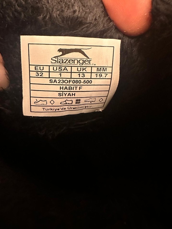 Siyah Çocuk Kar Botu - Görsel 5