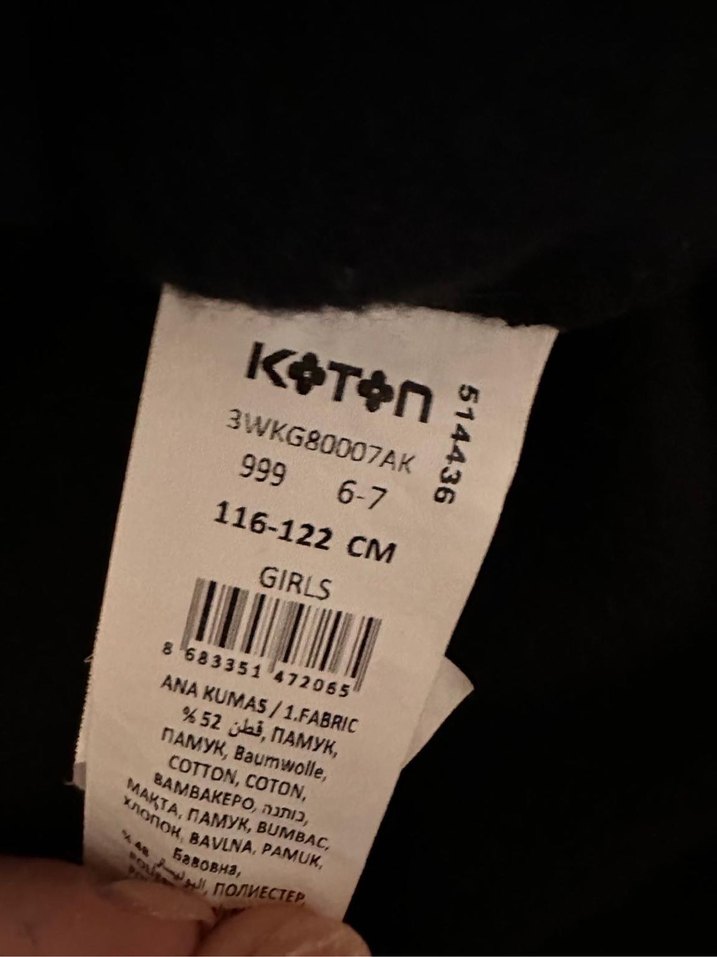 Kız Çocuk Siyah Minnie Baskılı Sweatshirt - Görsel 2