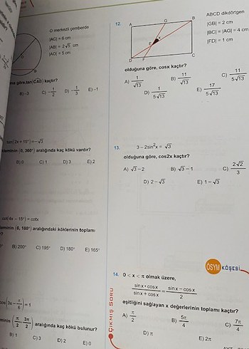AYT Matematik Soru Bankası - Mehmet Kıvrak