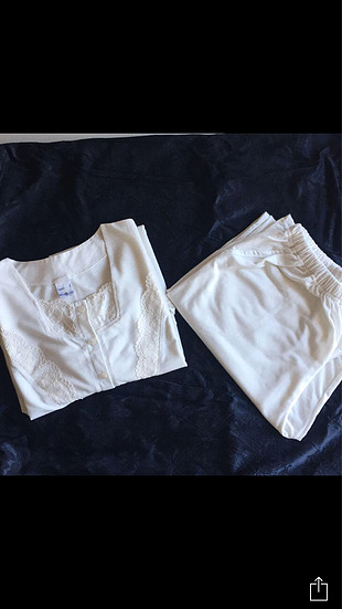 Lohusa pijama takımı 1 kez giyildi