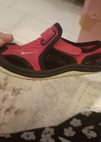 erkekÇocuk İlk Adım Ayakkabısı kırmızı Cırtlı - Görsel 2