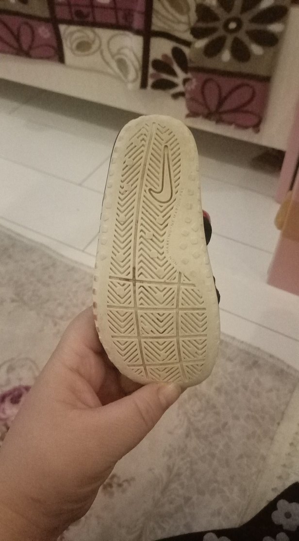 erkekÇocuk İlk Adım Ayakkabısı kırmızı Cırtlı - Görsel 3