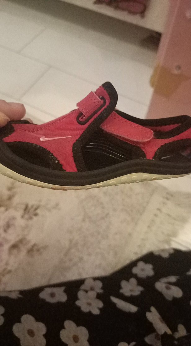 erkekÇocuk İlk Adım Ayakkabısı kırmızı Cırtlı - Görsel 2