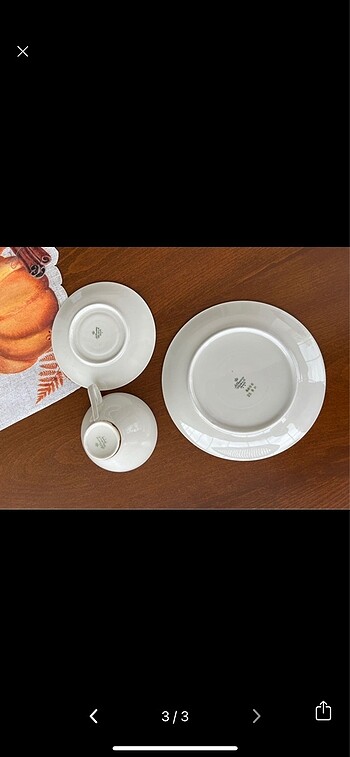  Beden Bavaria trio set