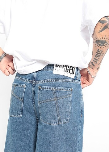 32 Beden Baggy jean