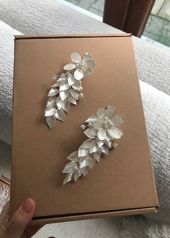 Beyaz Payetli Kadın Saç Aksesuarı - Görsel 3