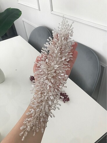 Kristal taç gelin tacı