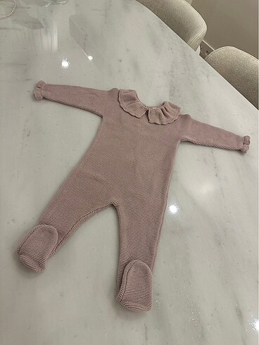 3-6 Ay Beden pembe Renk Zara tulum