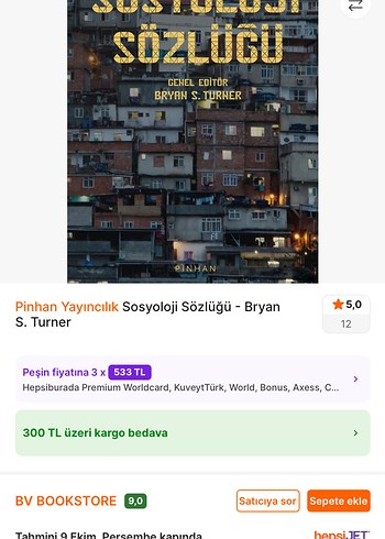 Sosyoloji Sözlüğü - Bryan S. Turner
