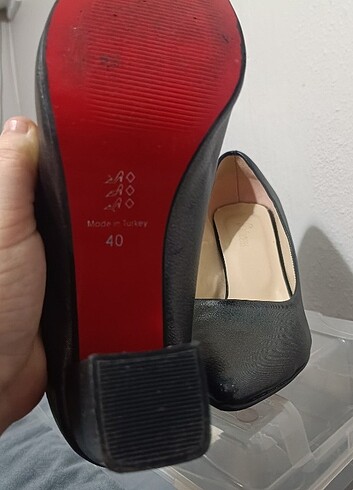 40 Beden Topuklu ayakkabı