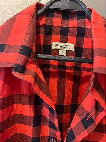 Burberry BURBERRY marka rkoseli erkek gömleği L beden