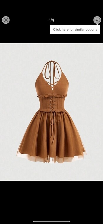 Shein fairy elbise