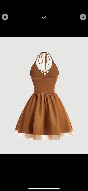 xs Beden Shein fairy elbise