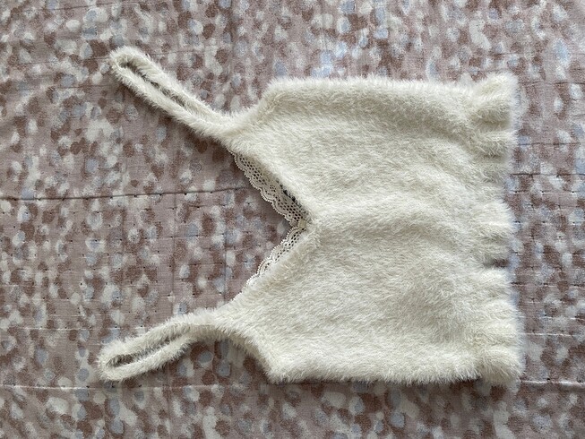 Askılı peluş crop