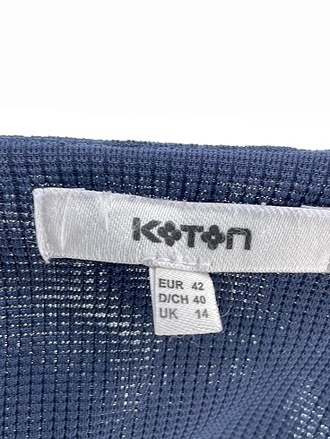 42 Beden lacivert Renk Koton Bluz %70 İndirimli.