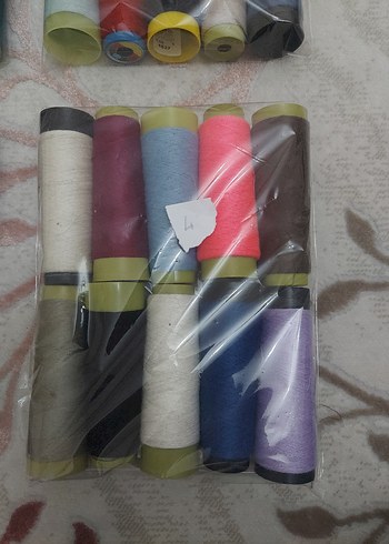 Çeşitli Renklerde Nakış İplik Seti - Görsel 11