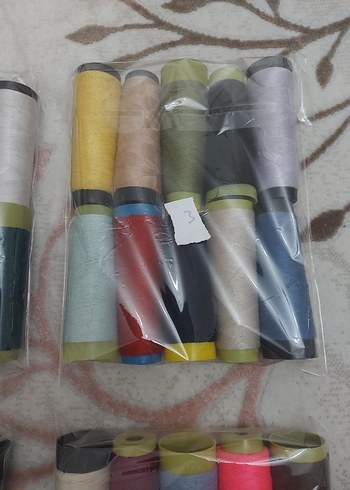 Çeşitli Renklerde Nakış İplik Seti - Görsel 2