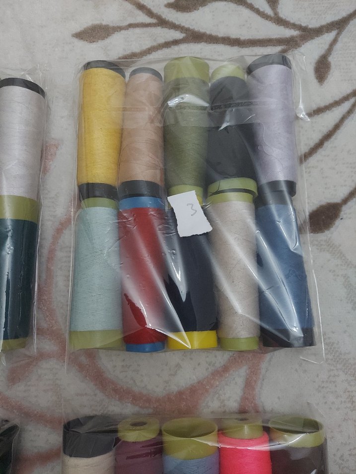 Çeşitli Renklerde Nakış İplik Seti - Görsel 2