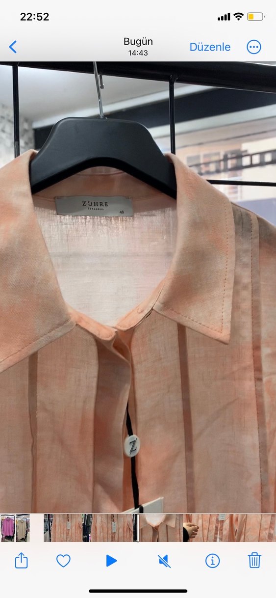 Zühre gömlek tunik - Görsel 2