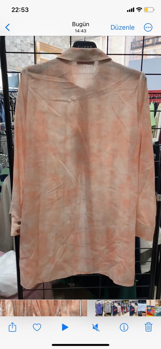 Zühre gömlek tunik - Görsel 5