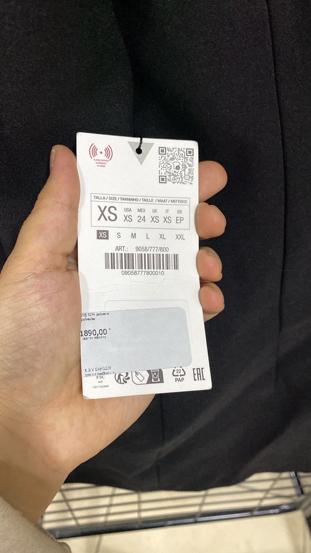 Siyah V Yaka Midi Kadın elbise - Görsel 4