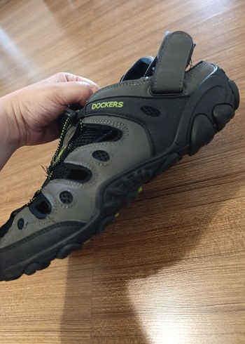 Dockers erkek Siyah Biker Spor Sandalet - Görsel 5