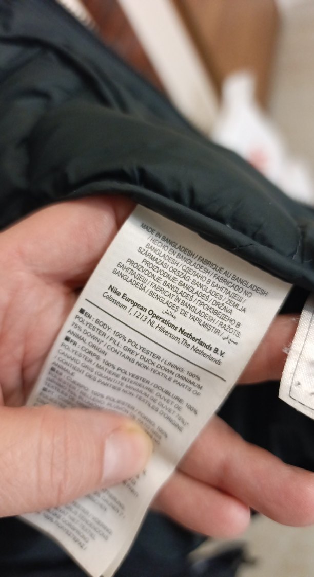 Siyah NIKE ERKEK Mont - Görsel 4