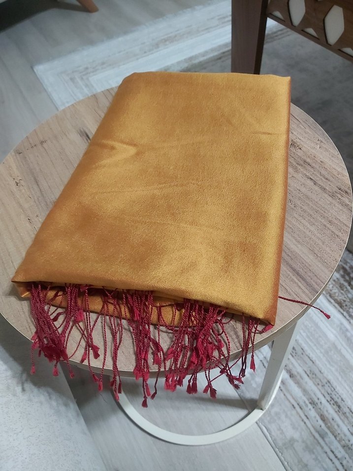 Ipekevi çift taraflı ipek şal - Görsel 2