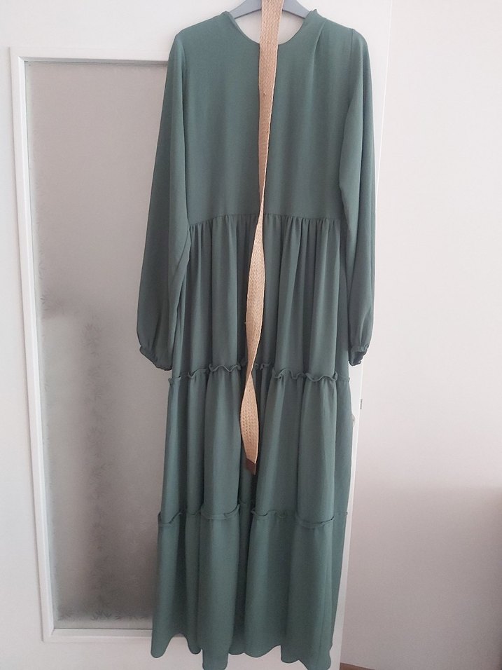 yazlık tesettür Elbise - Görsel 3