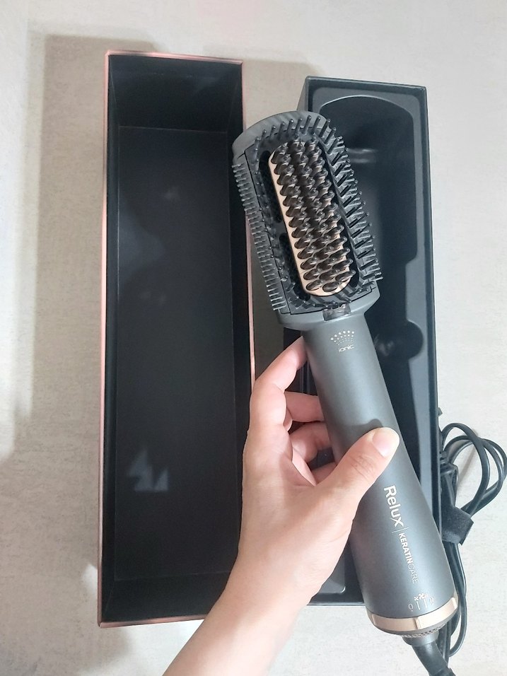 Relux Kahverengi Saç Şekillendirici Fırça - Görsel 5